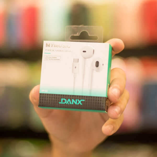 FONE MYMUSIC DANX DE FIO TYPE C - DF42